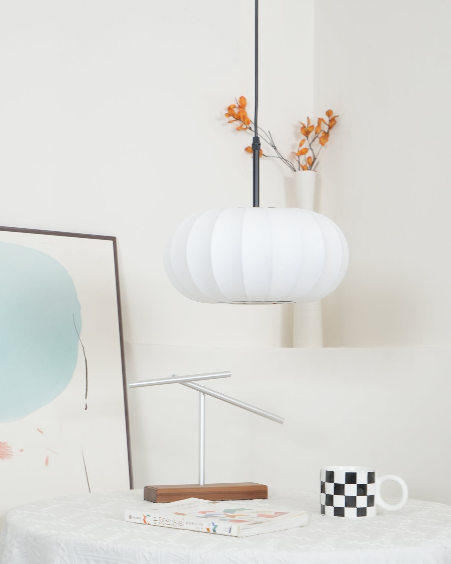 Satori Lampe Pendante Blanche Wabi-Sabi - Neutralighting