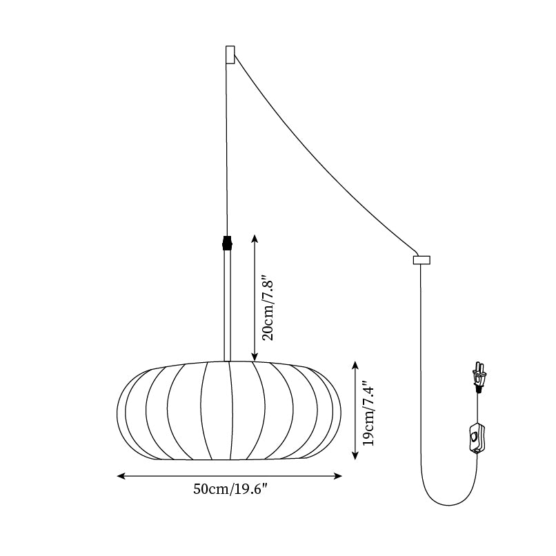 Satori Lampe Pendante Blanche Wabi-Sabi - Neutralighting
