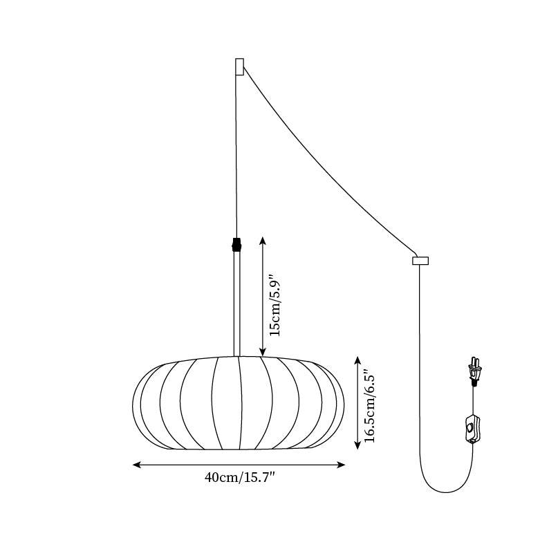 Satori Lampe Pendante Blanche Wabi-Sabi - Neutralighting