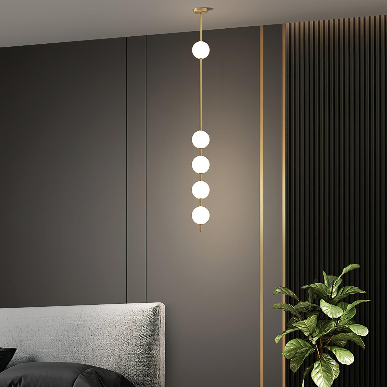 Halo Lampe suspendue moderne en laiton - Neutralighting