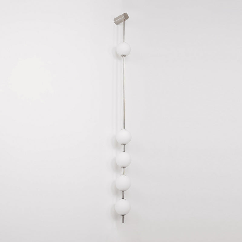 Lustra Applique Murale Sphères Verticales Laiton - Neutralighting