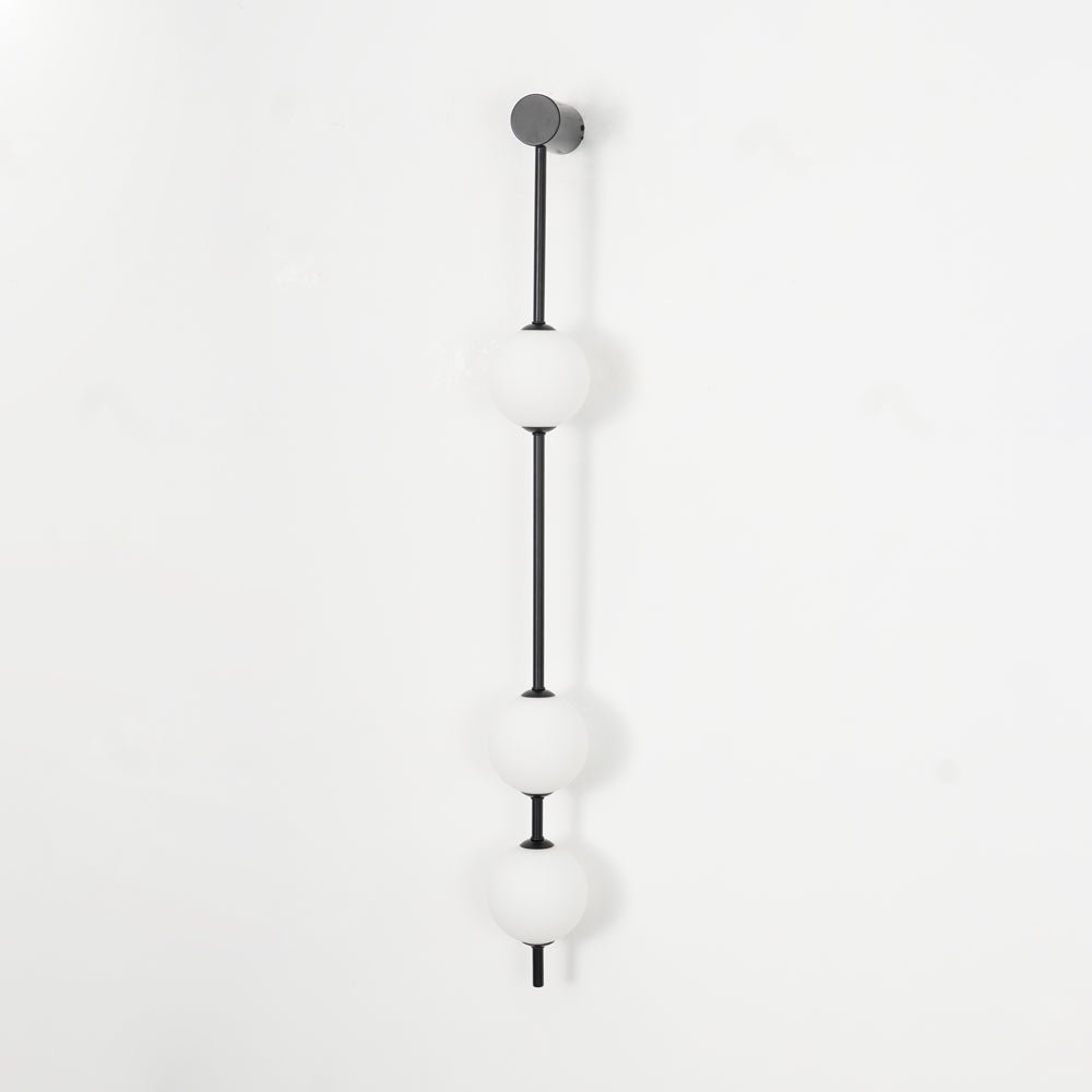 Lustra Applique Murale Sphères Verticales Laiton - Neutralighting