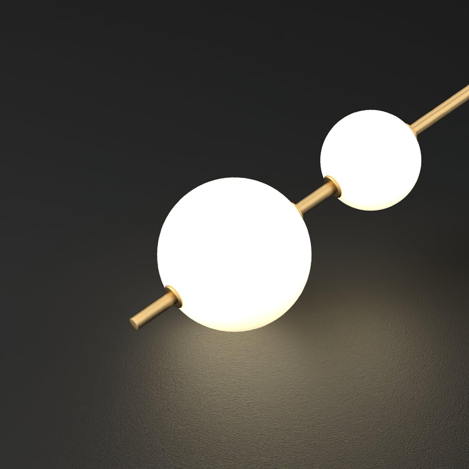 Lustra Applique Murale Globe Vertical Minimaliste - Neutralighting