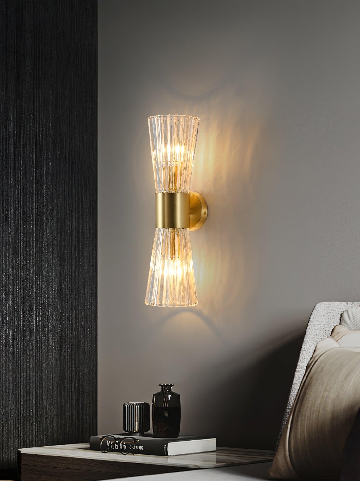 Elyral Lampe Murale Artistique en Cristal - Neutralighting