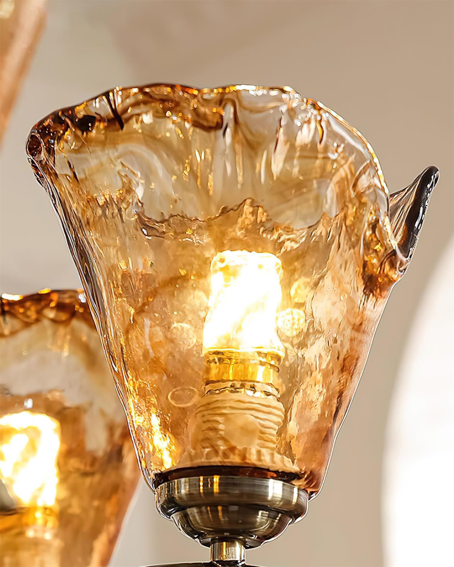 Givona Lustre en Verre Floral - Neutralighting