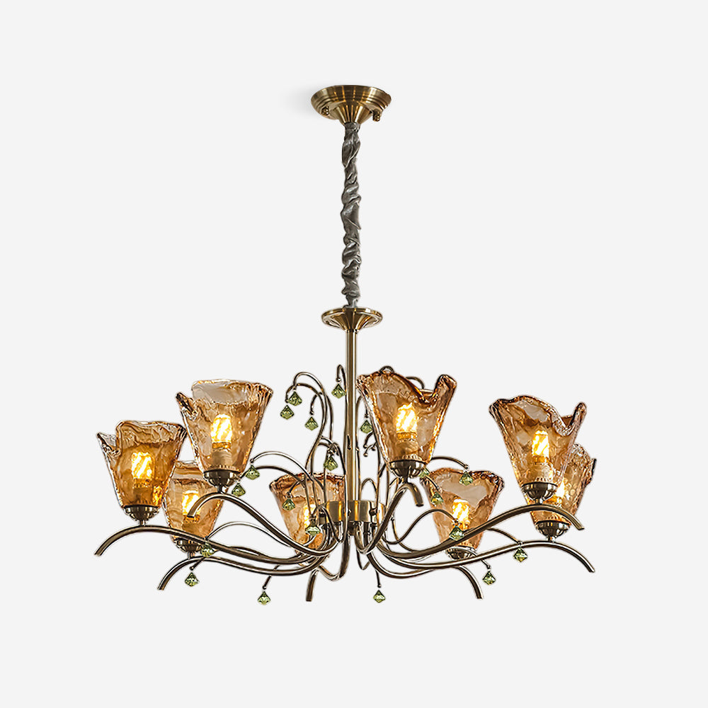 Givona Lustre en Verre Floral - Neutralighting