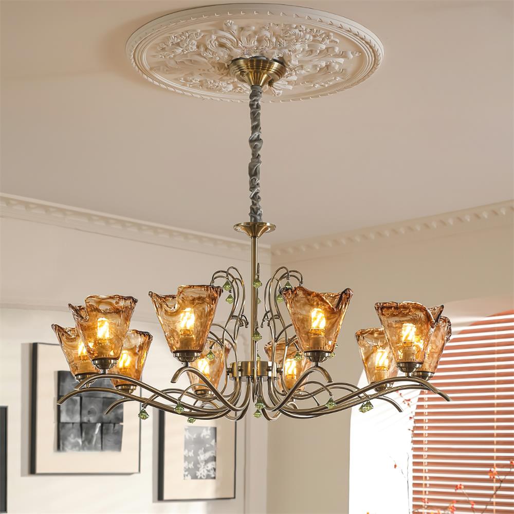 Givona Lustre en Verre Floral - Neutralighting