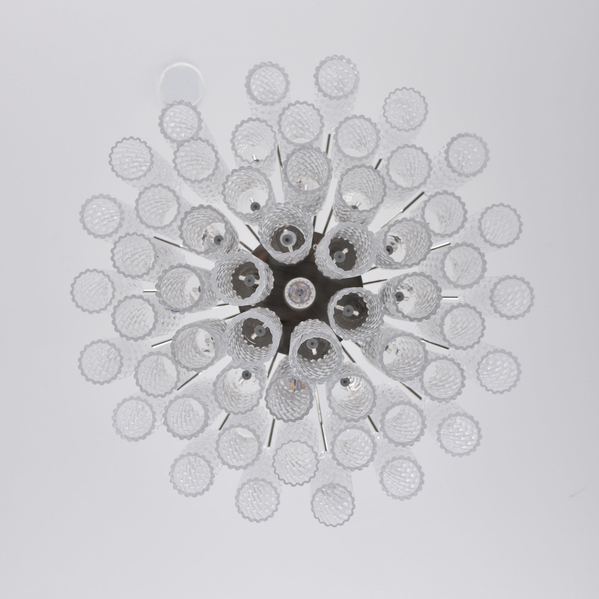 Aurora Chandelier Murano Glass Tiered Cascading Waves - Letslighting