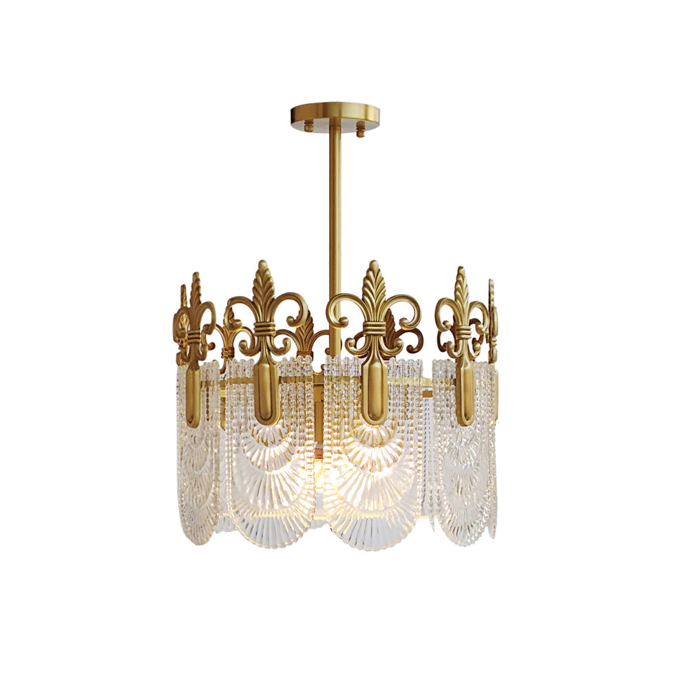 Cashaor Lustre Cristal Laiton Luxe Postmoderne - Neutralighting