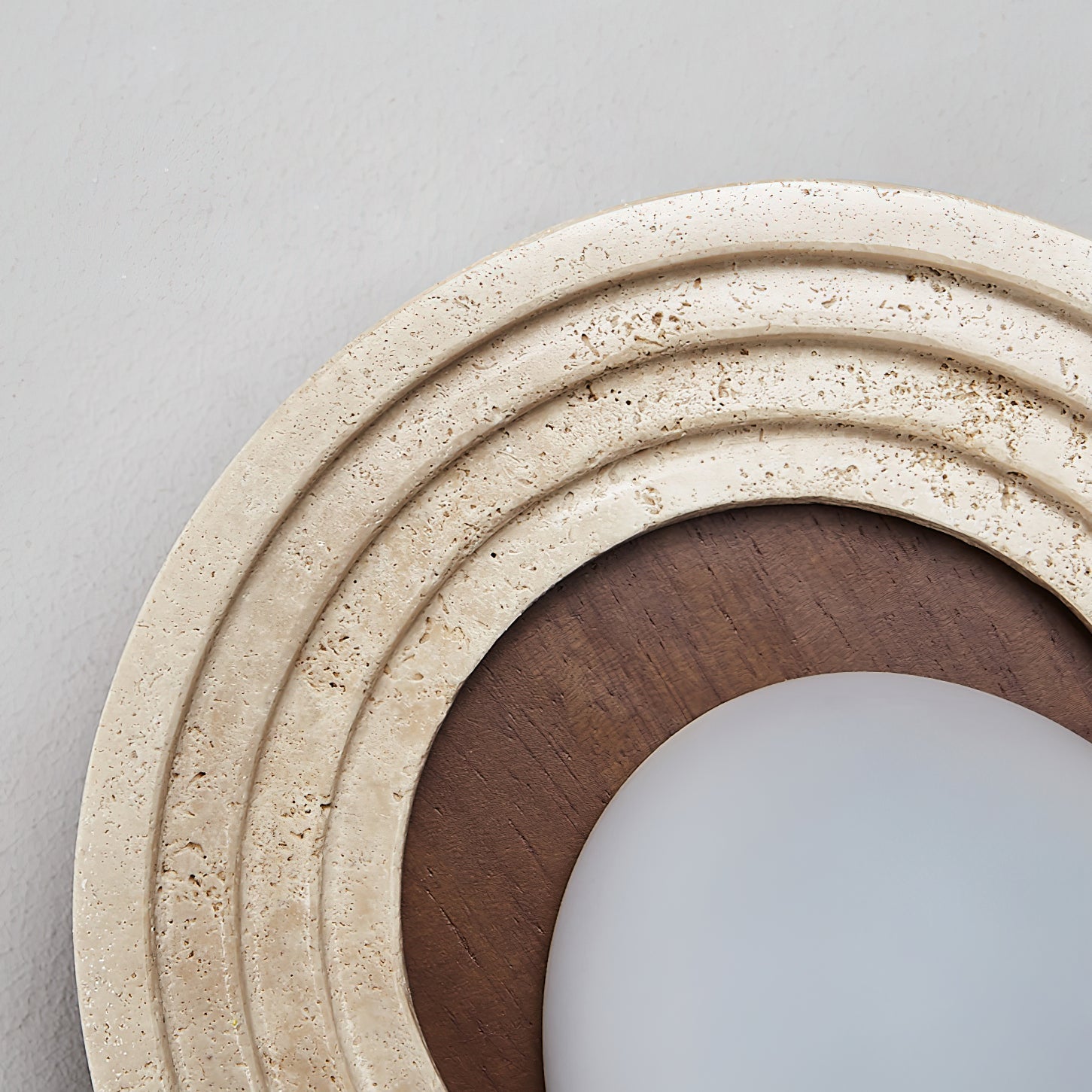 Uloryra Applique Murale Minimaliste en Travertin - Neutralighting