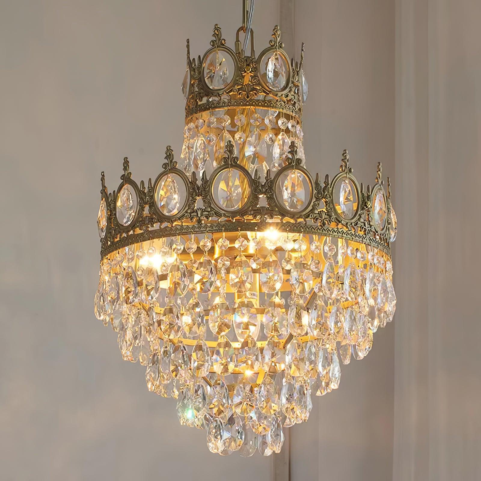 Vintage Crystal Chandelier - Blowlighting