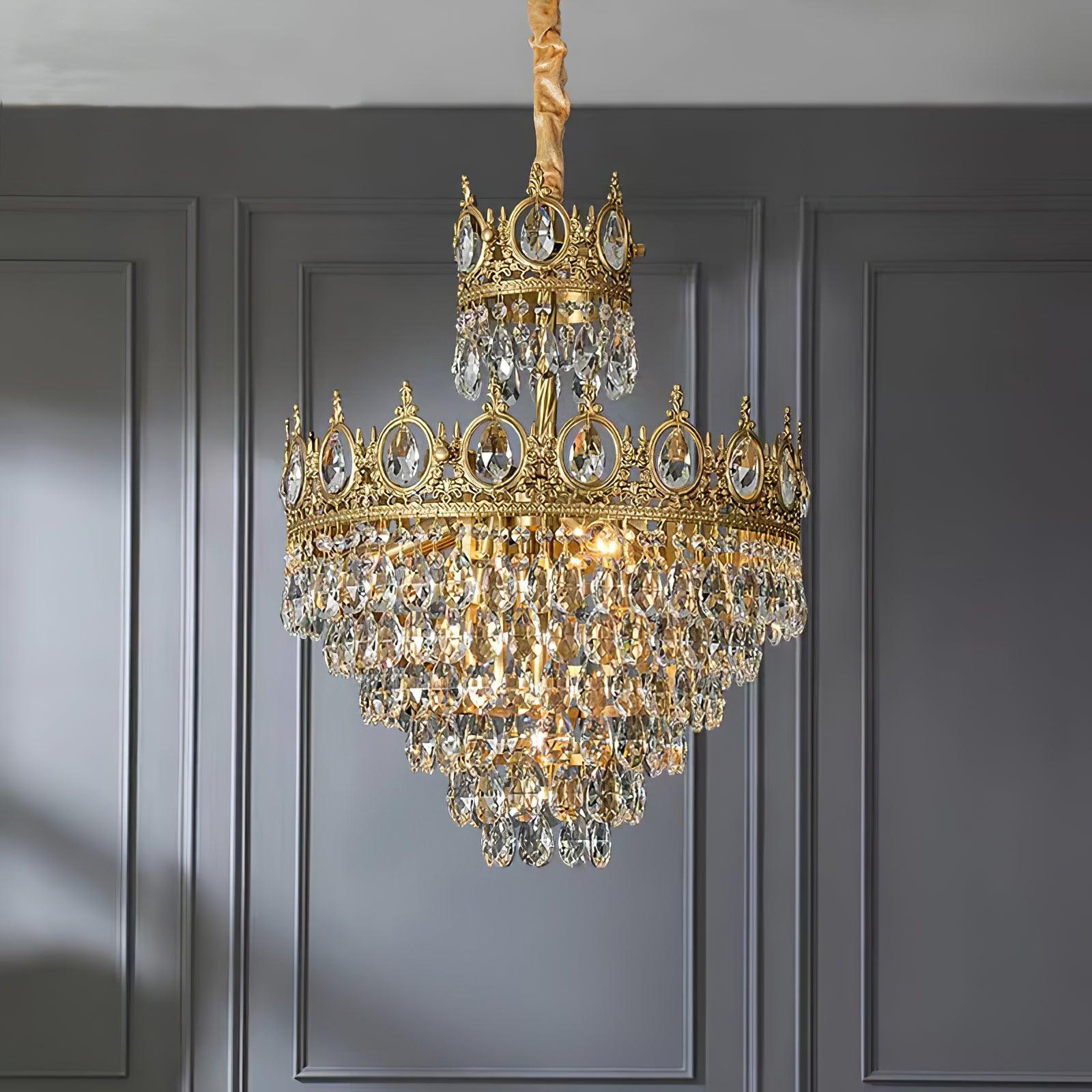 Vintage Crystal Chandelier - Blowlighting