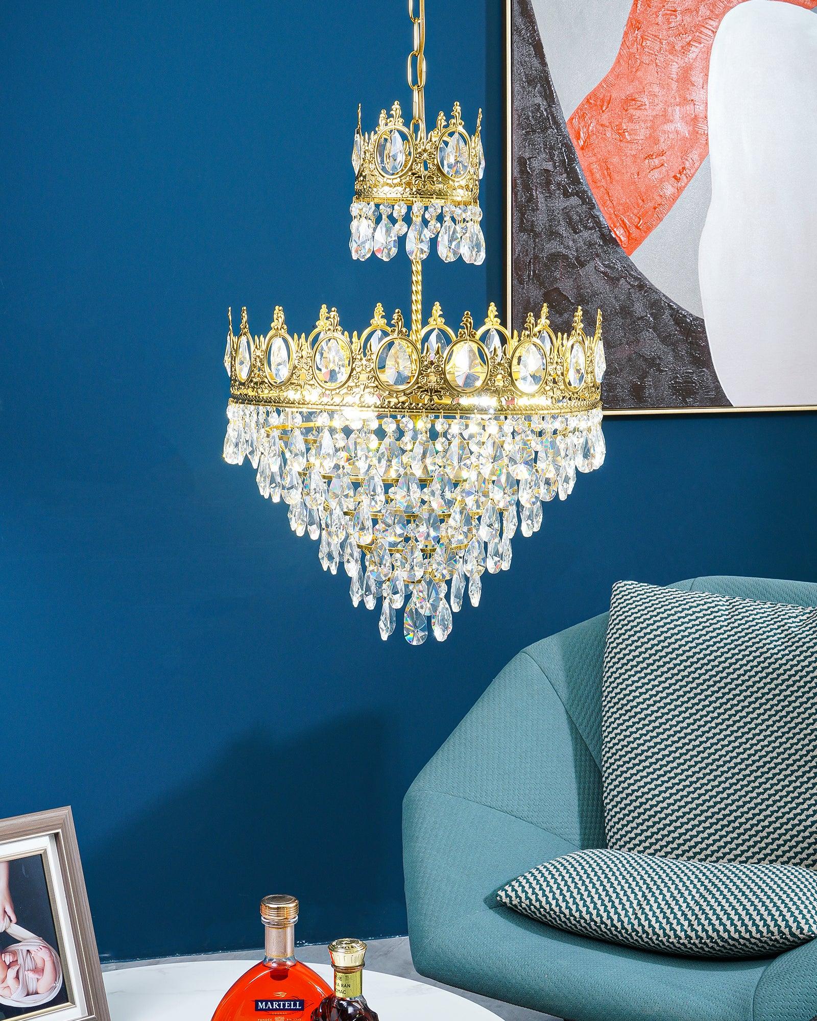 Vintage Crystal Chandelier - Blowlighting