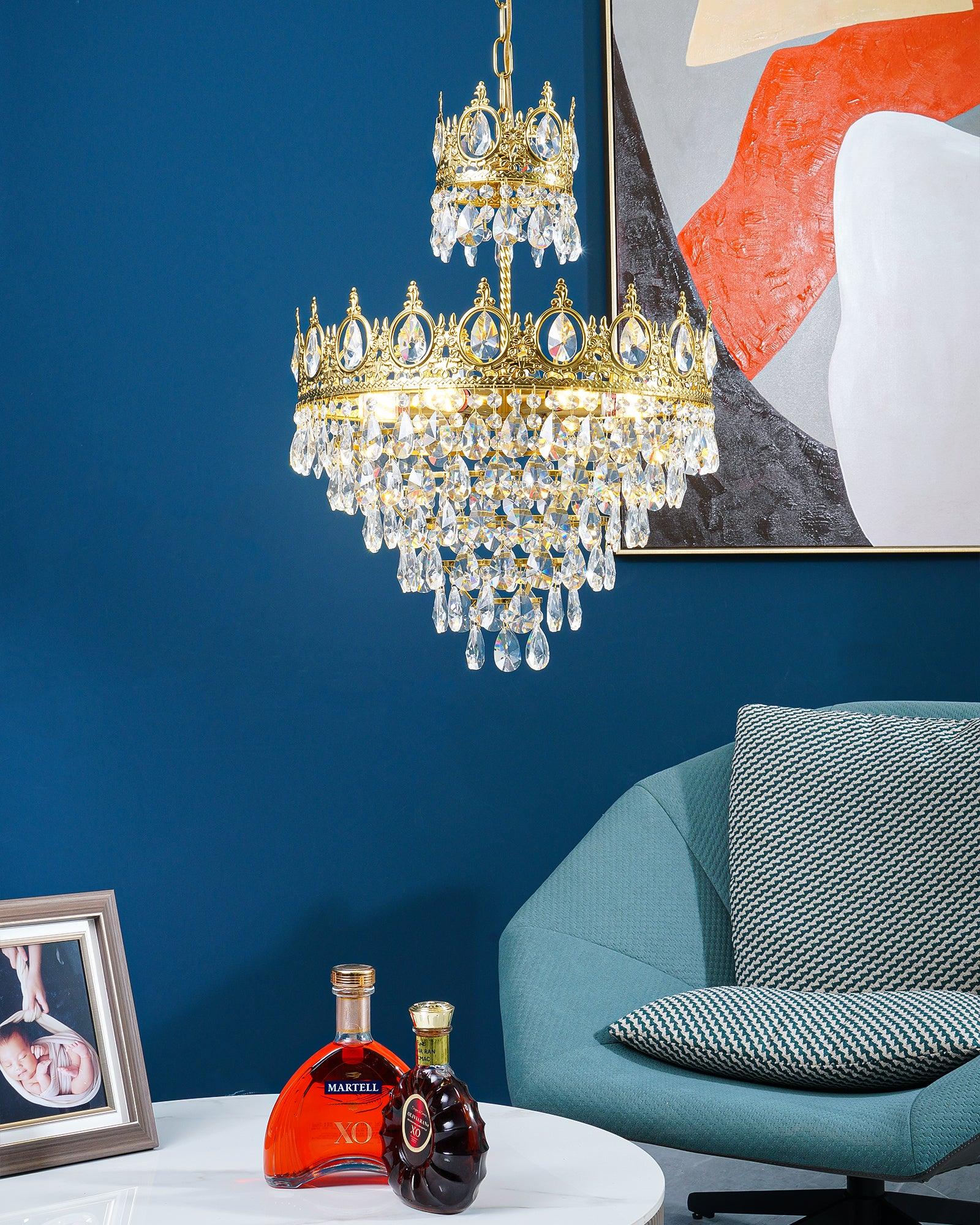 Vintage Crystal Chandelier - Blowlighting