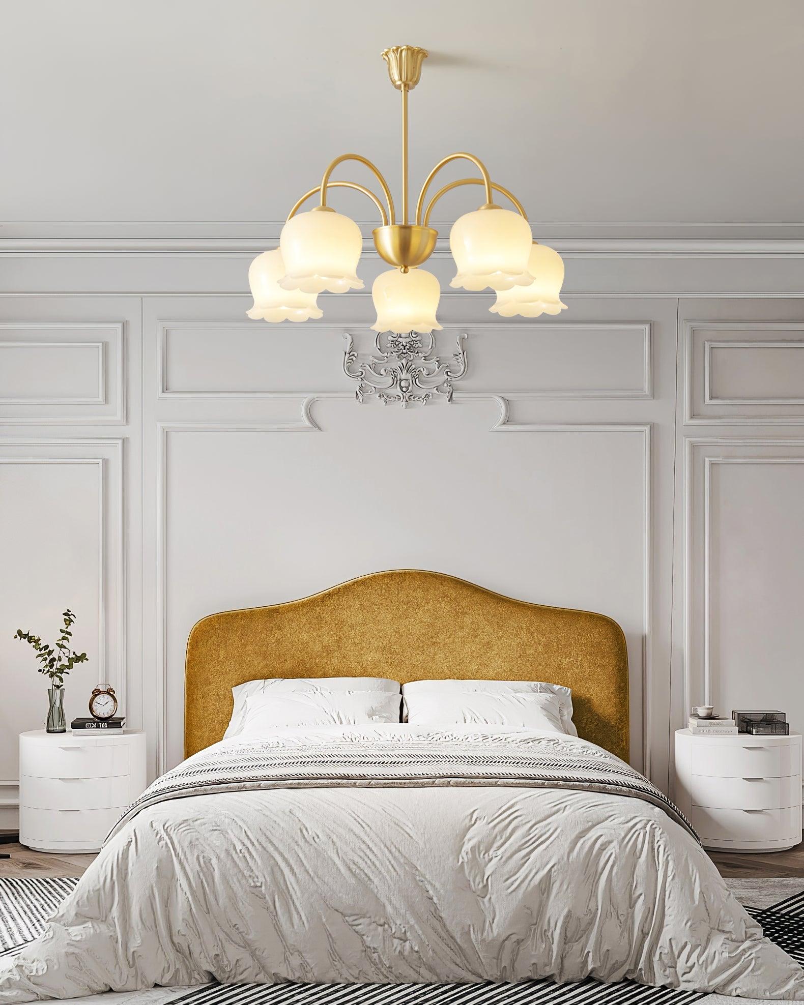 Fionel Lustre en Verre Pétale Floral - Neutralighting