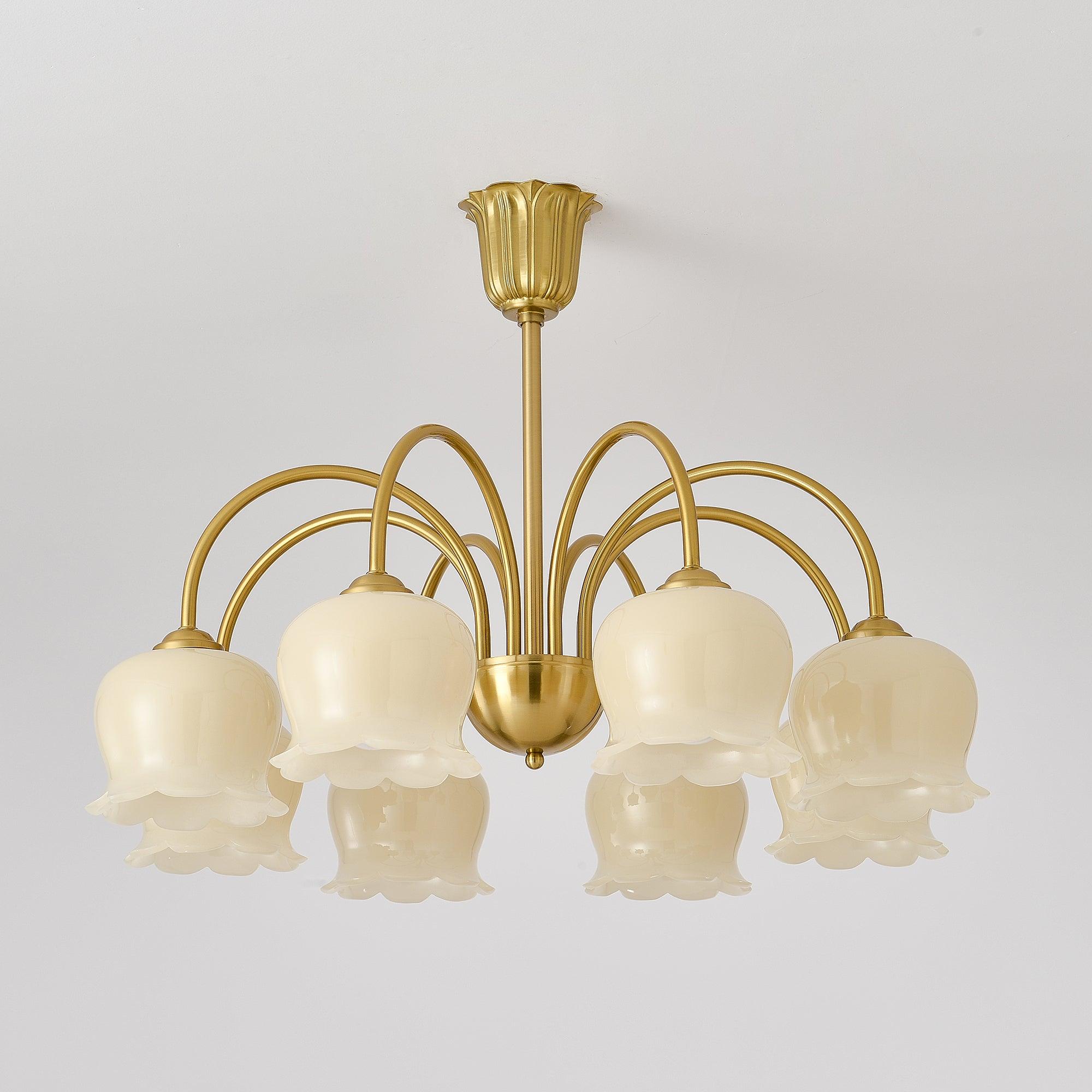 Fionel Lustre en Verre Pétale Floral - Neutralighting