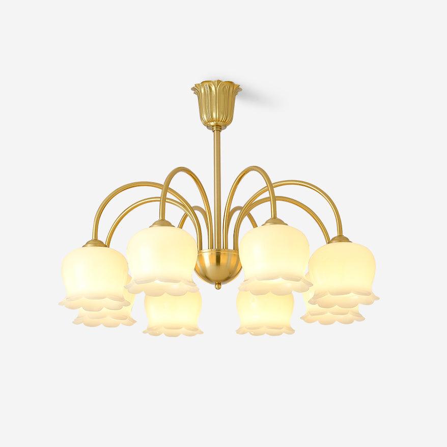 Fionel Lustre en Verre Pétale Floral - Neutralighting