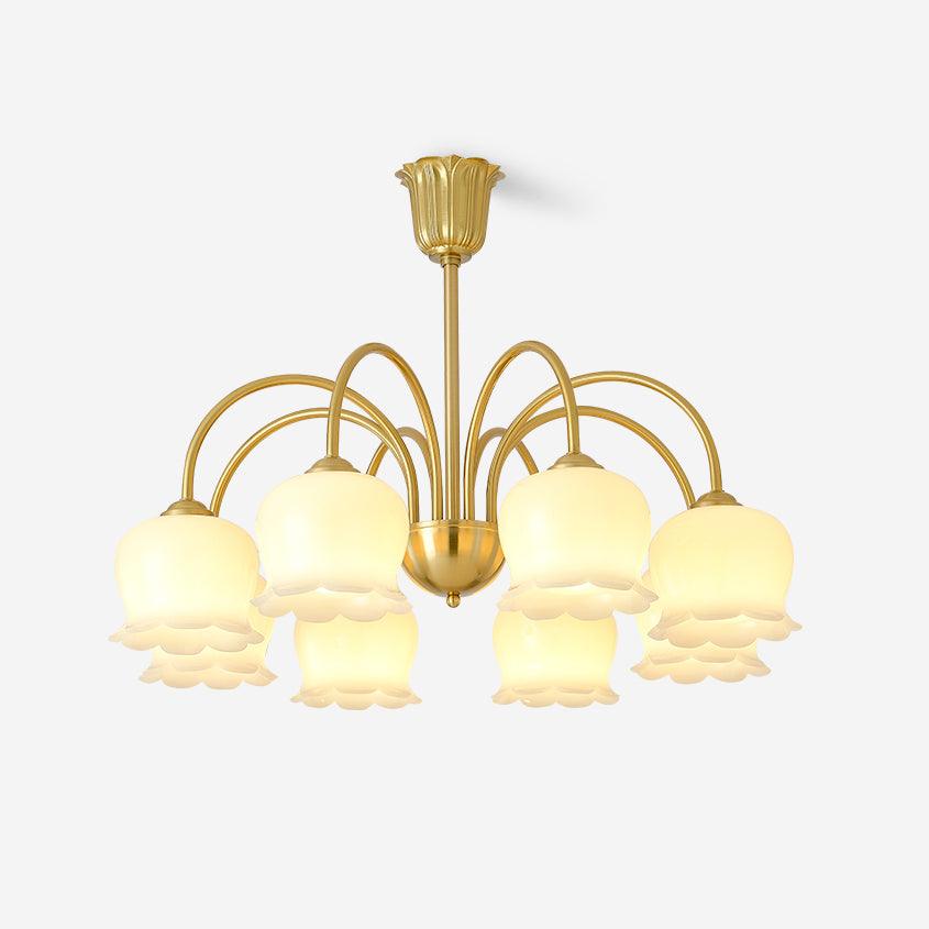 Fionel Lustre en Verre Pétale Floral - Neutralighting