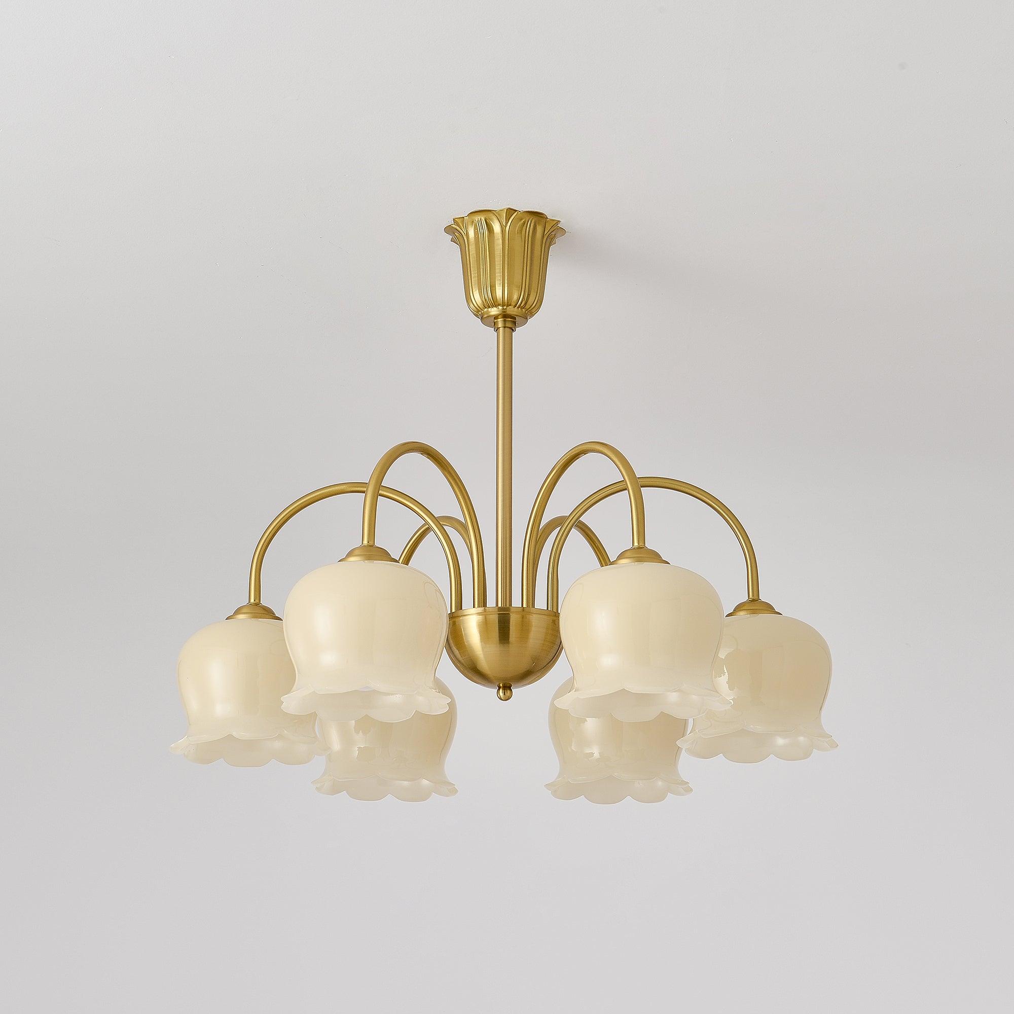 Fionel Lustre en Verre Pétale Floral - Neutralighting