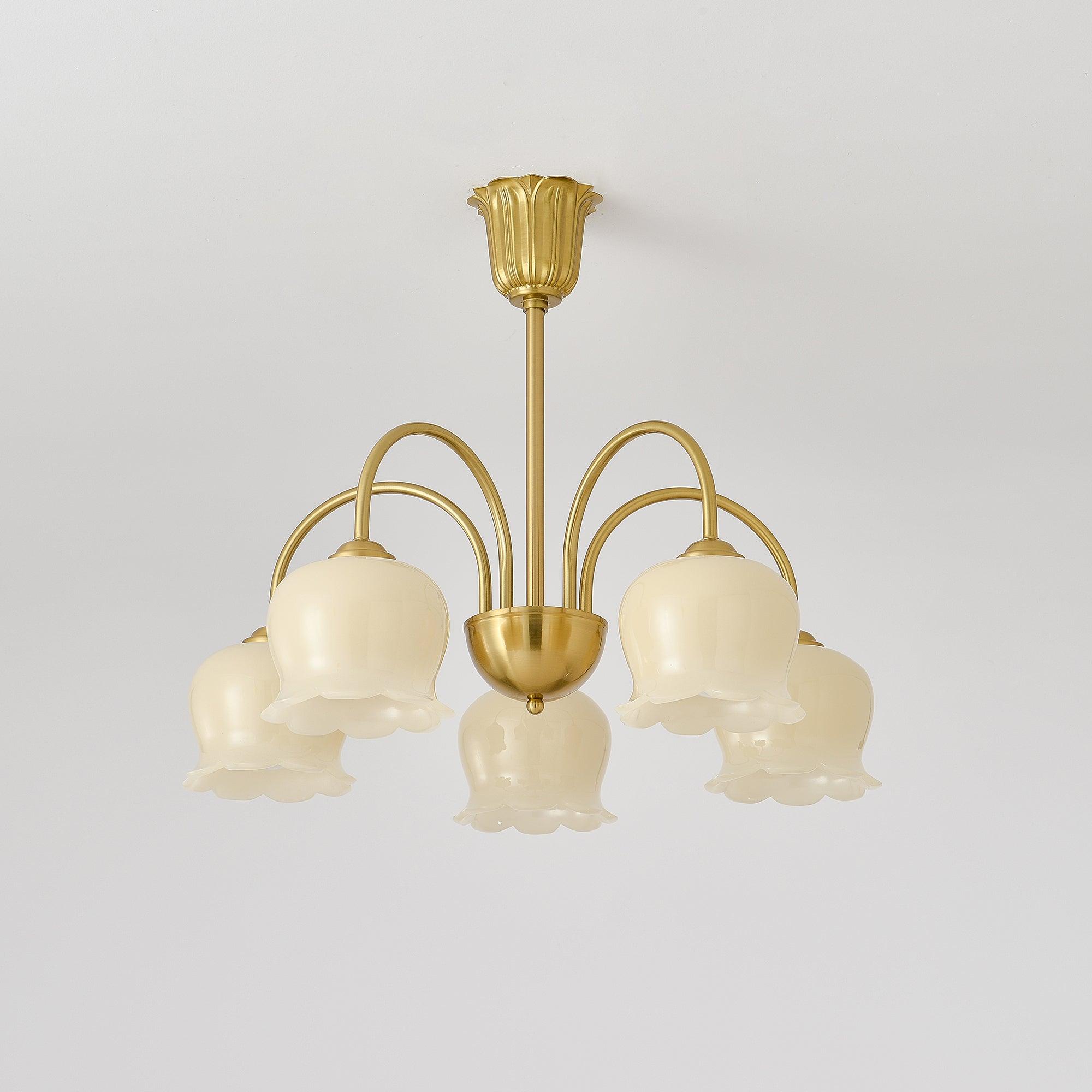 Fionel Lustre en Verre Pétale Floral - Neutralighting