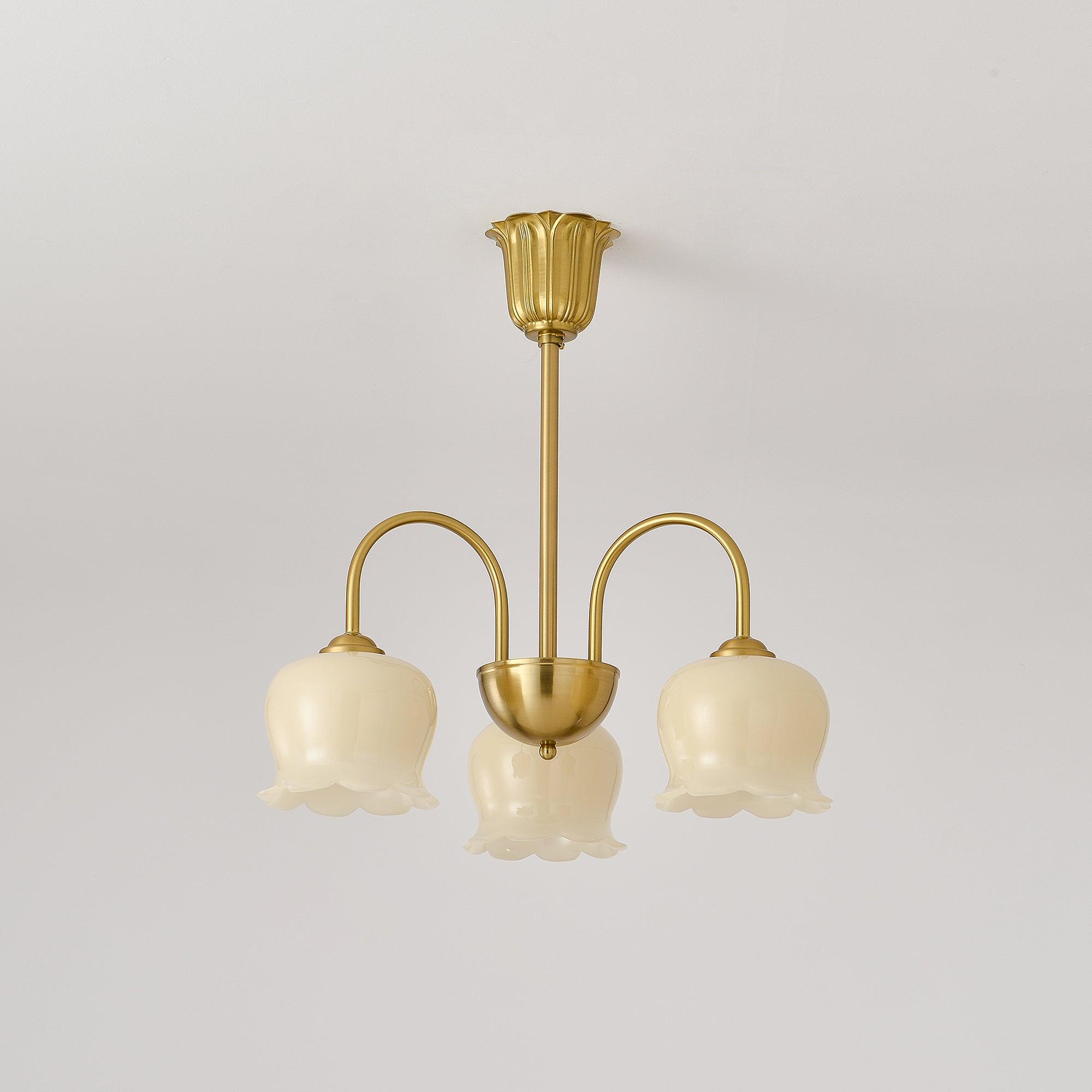 Fionel Lustre en Verre Pétale Floral - Neutralighting