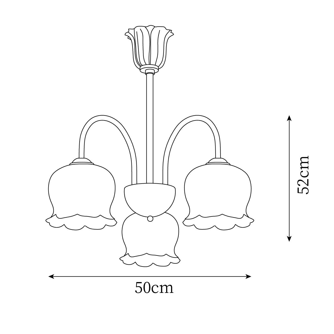 Fionel Lustre en Verre Pétale Floral - Neutralighting