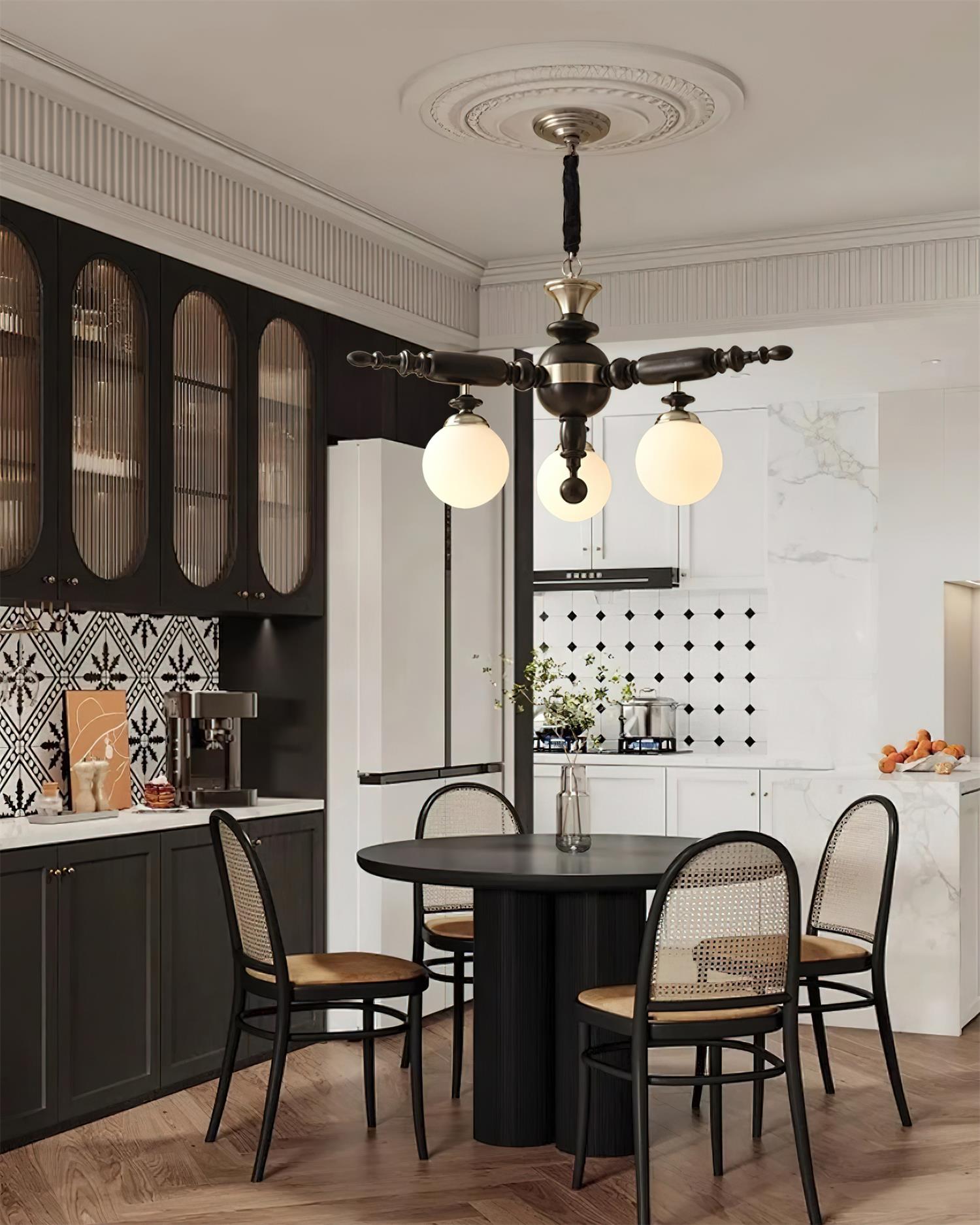 Juvian Wooden Chandelier - Letslighting