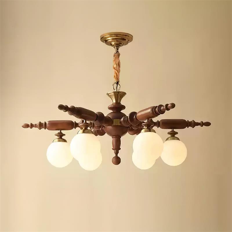 Juvian Wooden Chandelier - Letslighting