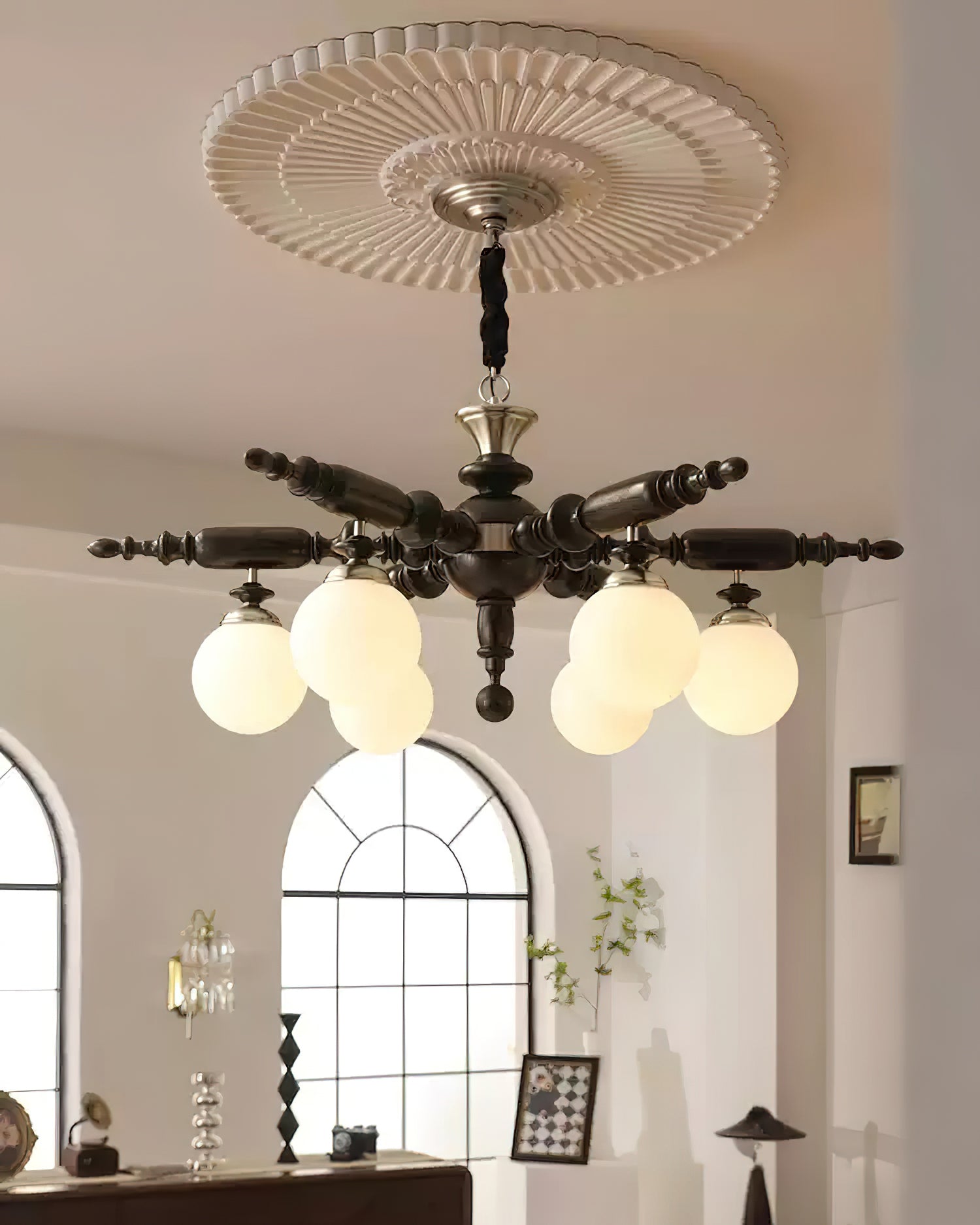 Juvian Wooden Chandelier - Letslighting