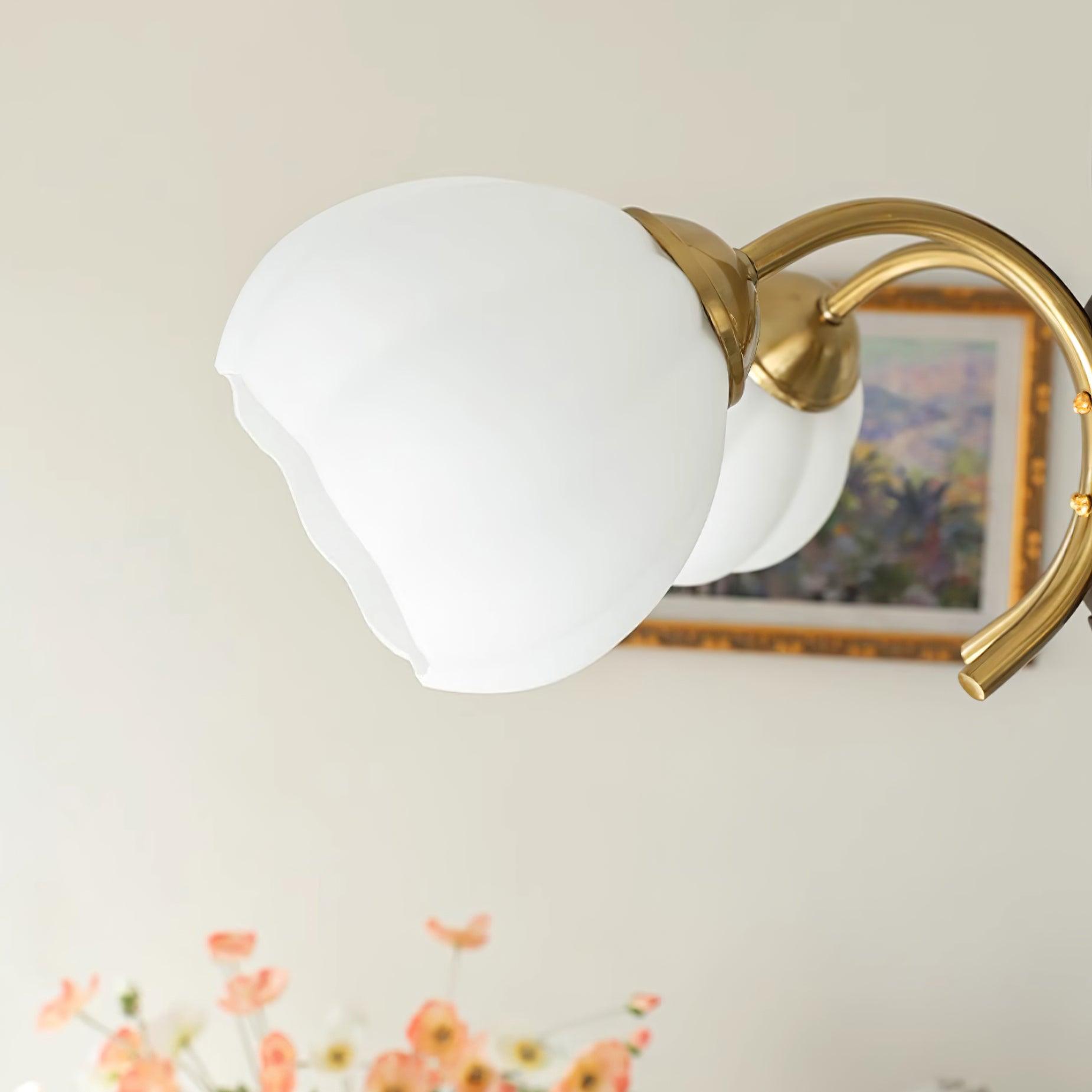 Flora Vintage Wood Chandelier - Letslighting