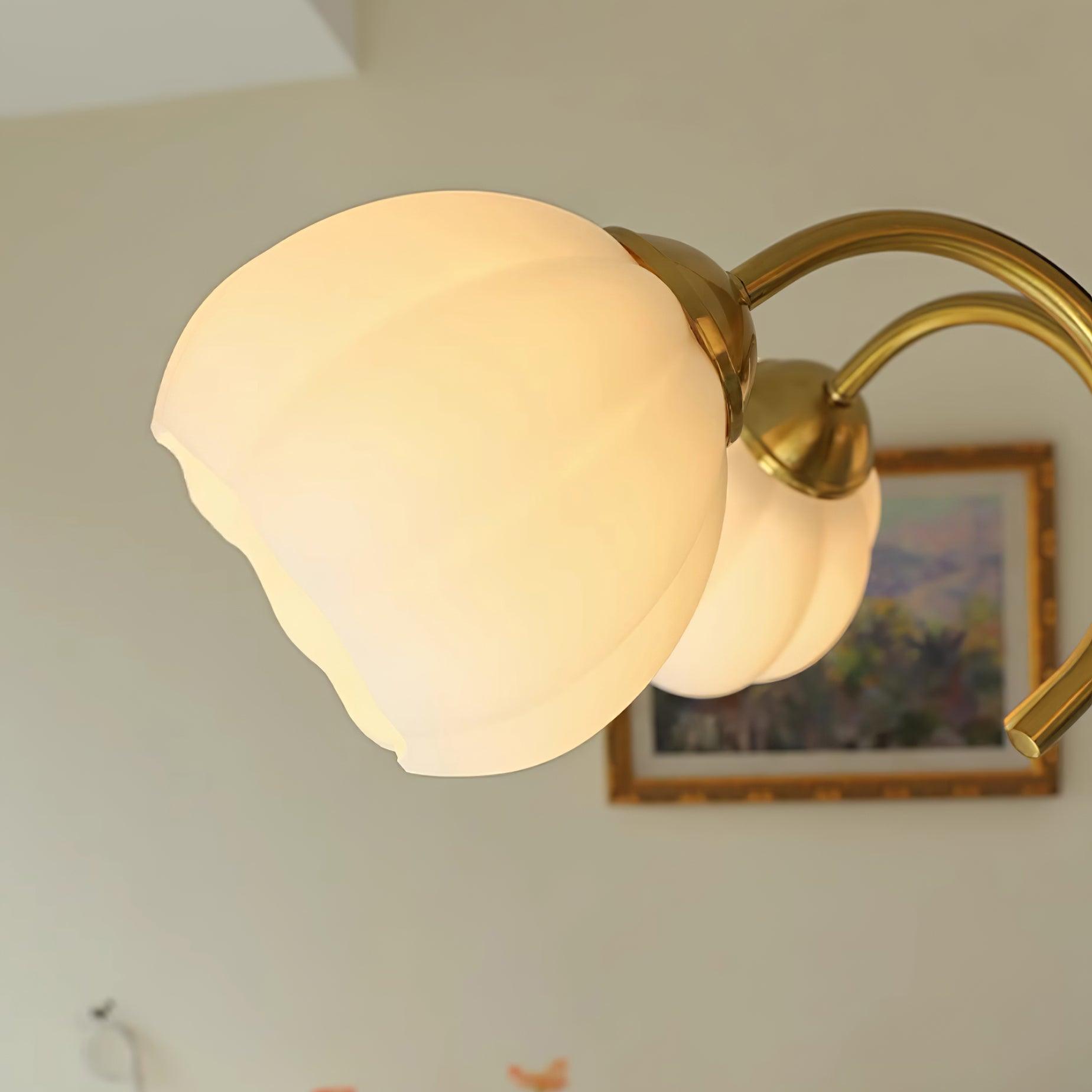 Flora Vintage Wood Chandelier - Letslighting