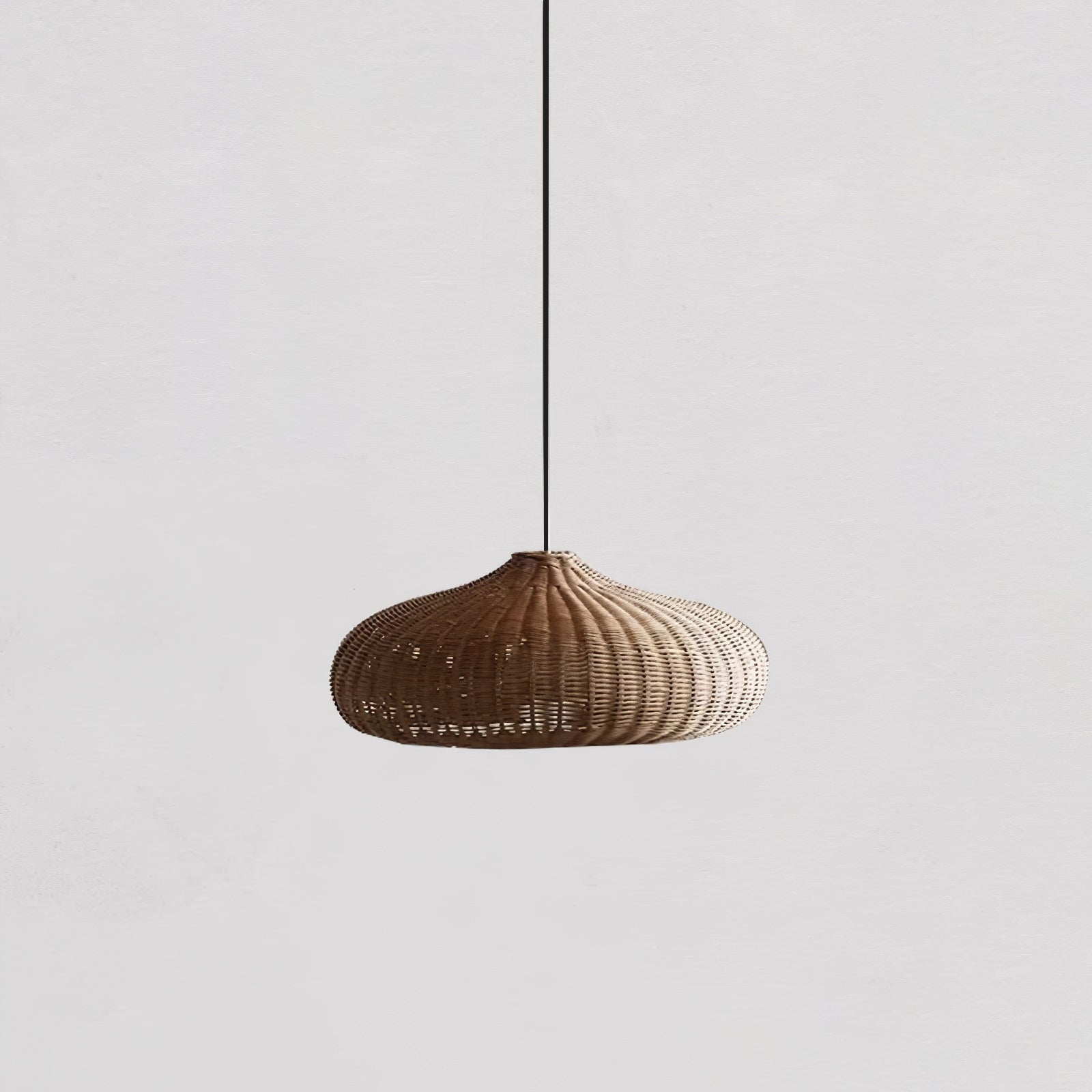 Savana Lampe Pendante Rétro en Rotin - Neutralighting