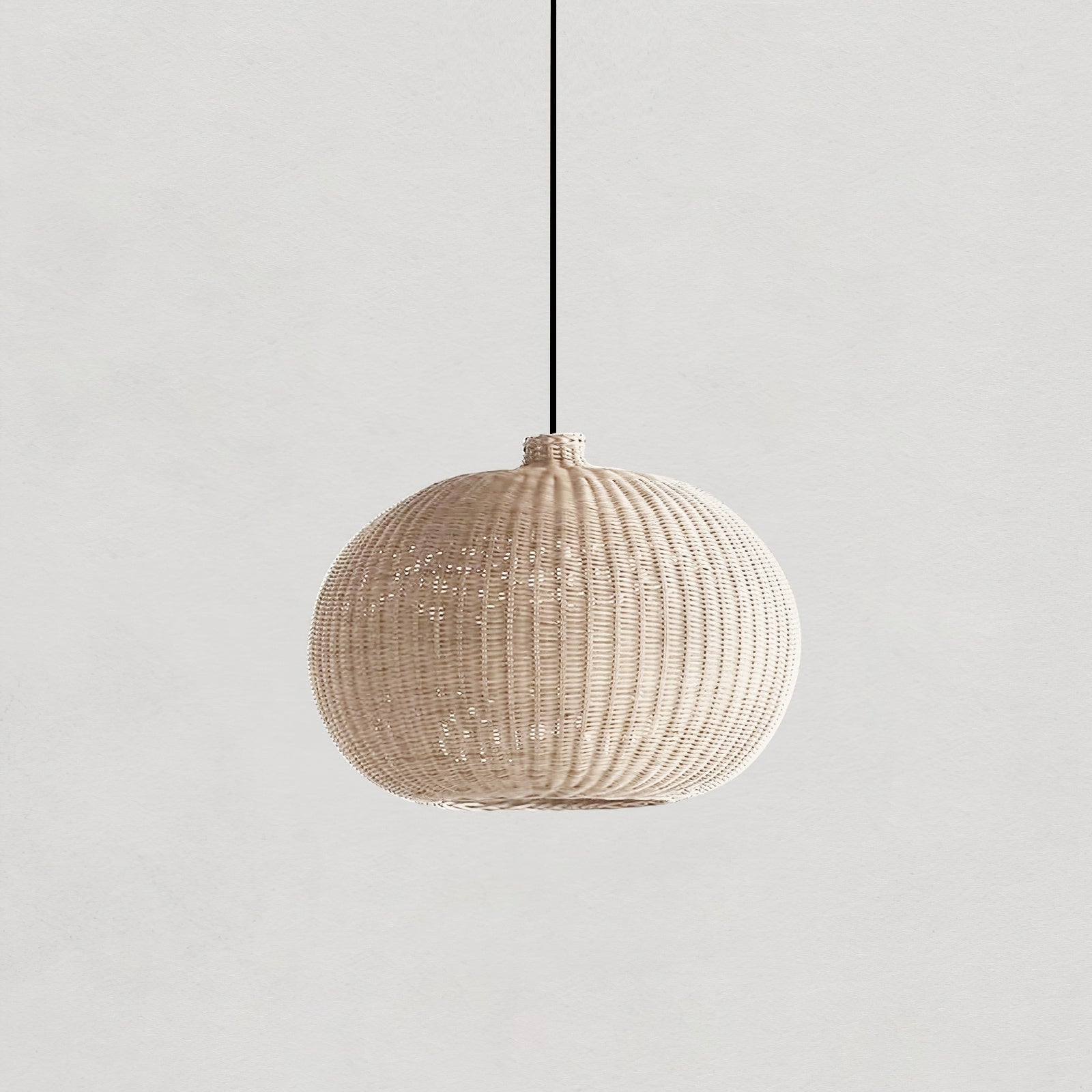 Savana Lampe Pendante Rétro en Rotin - Neutralighting