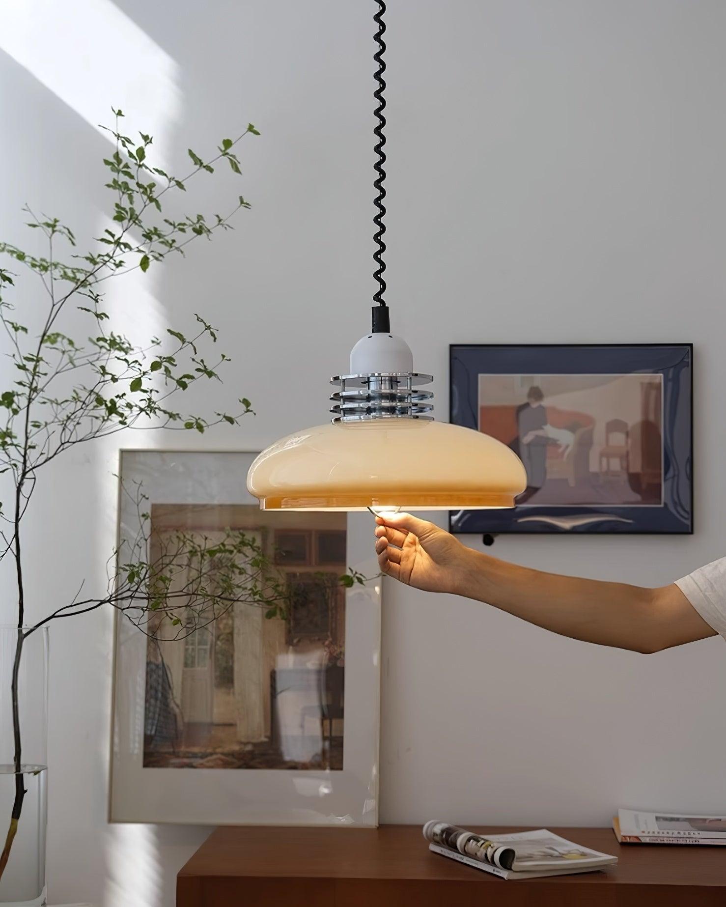 Vistosi Lampe Suspendue Globe en Verre Subtile - Neutralighting