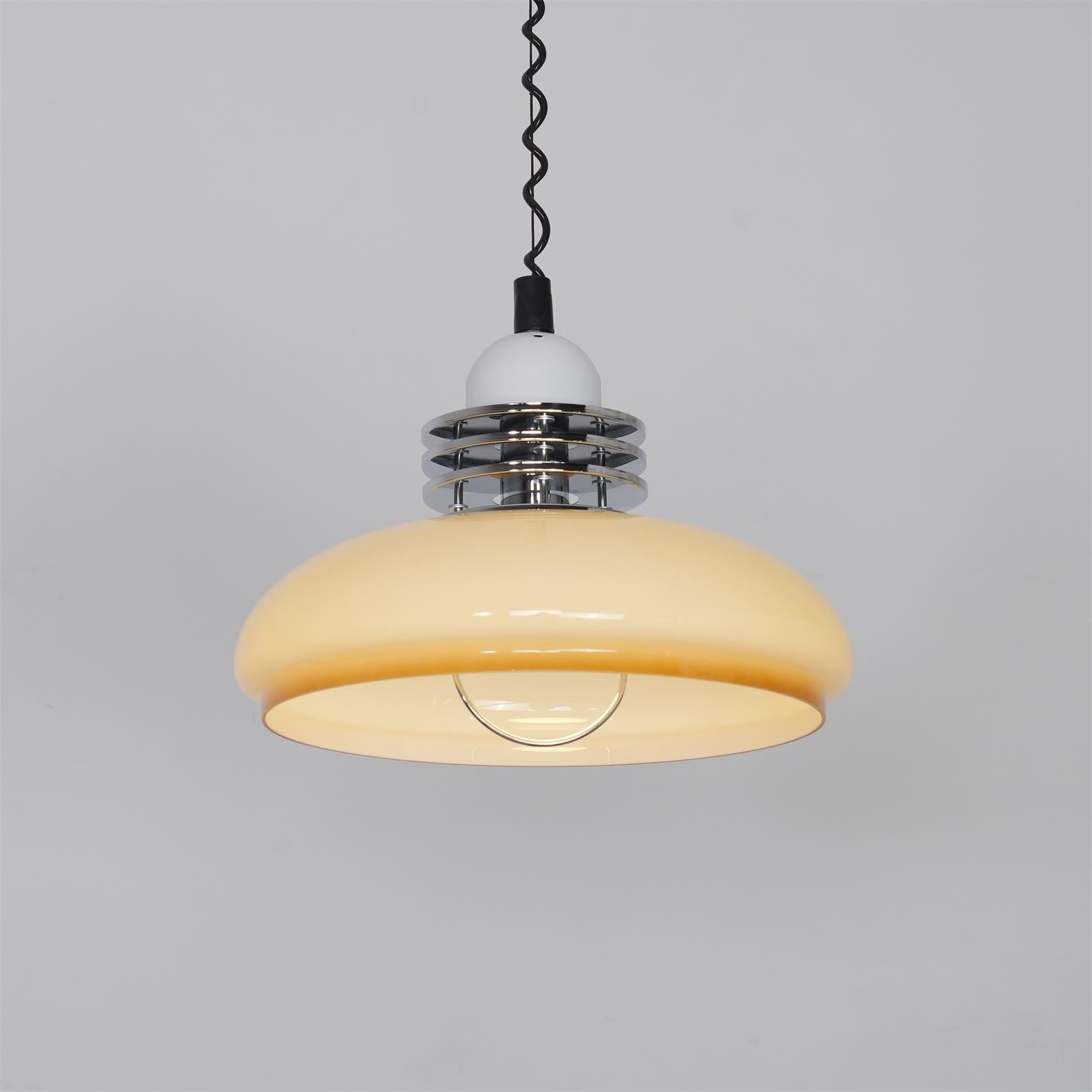 Vistosi Lampe Suspendue Globe en Verre Subtile - Neutralighting