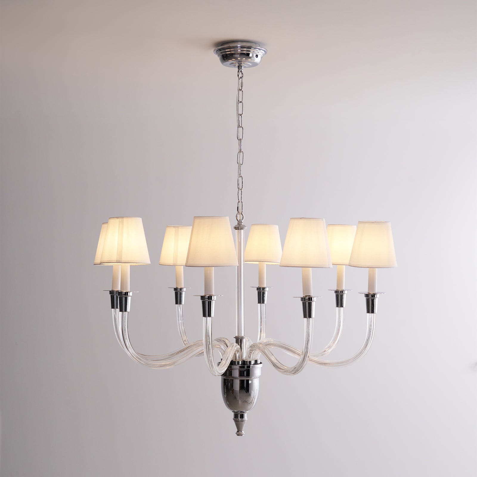 Syvinor Lustre Postmoderne Luxe Cristal Tissu - Neutralighting