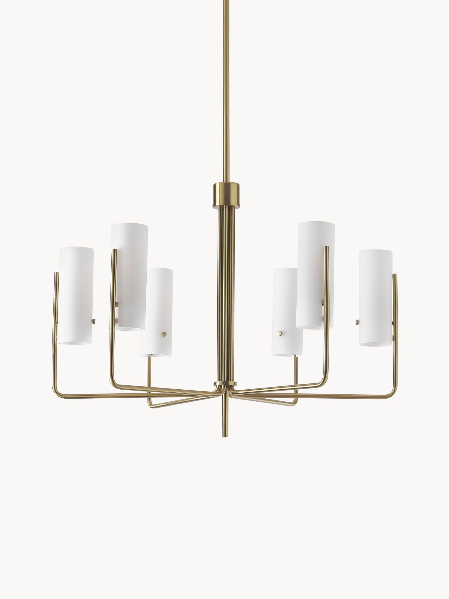 Ivraeus Lustre Vintage Industriel Laiton Verre - Neutralighting