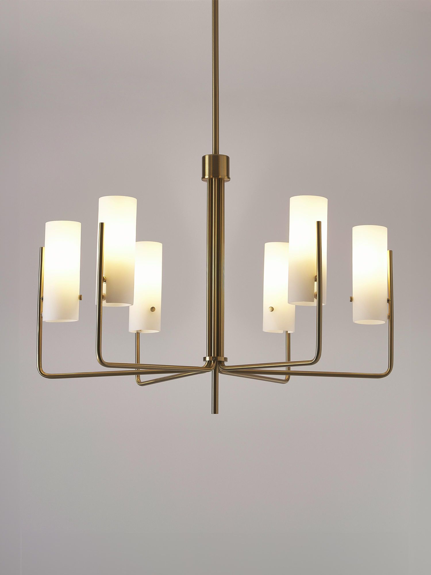 Ivraeus Lustre Vintage Industriel Laiton Verre - Neutralighting