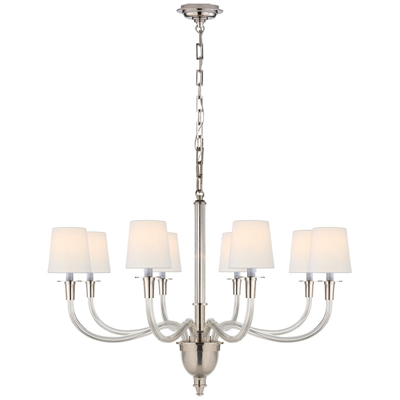 Syvinor Lustre Postmoderne Luxe Cristal Tissu - Neutralighting