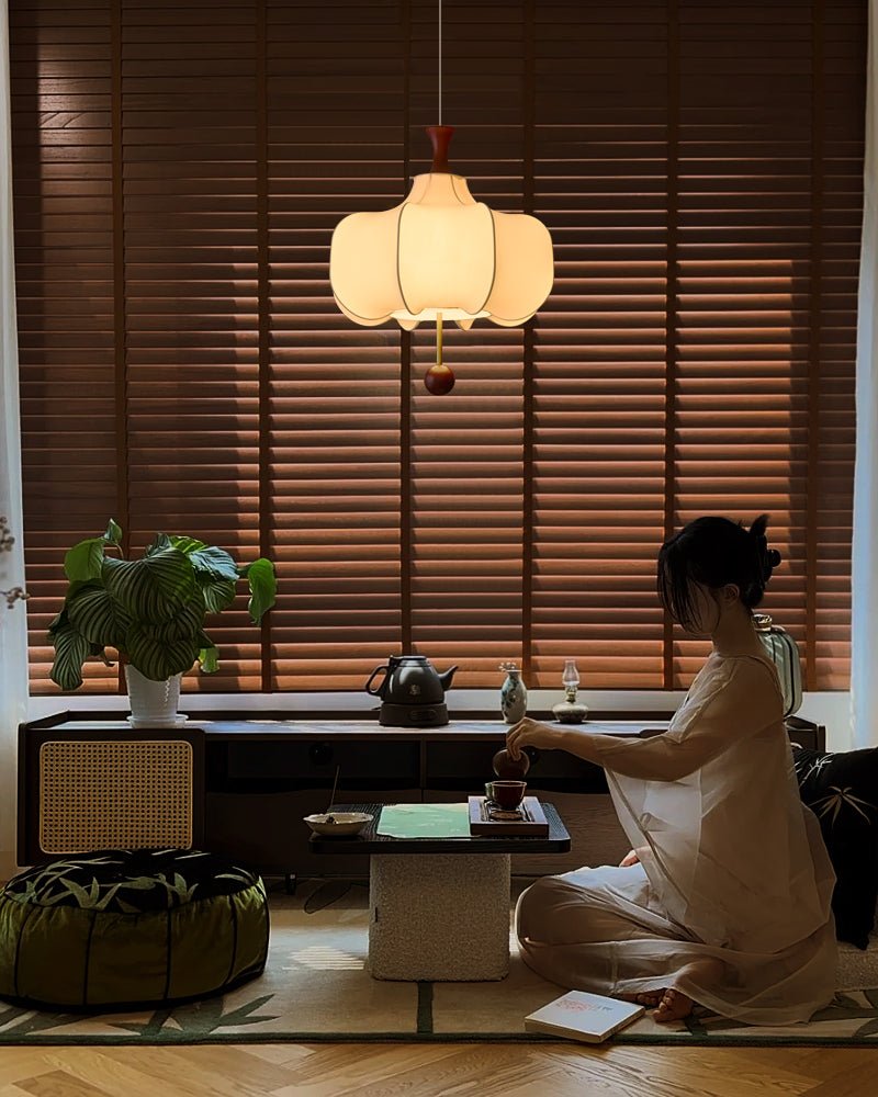 Venoryra Lampe Pendante Cloud Bois Premium Élégance - Neutralighting