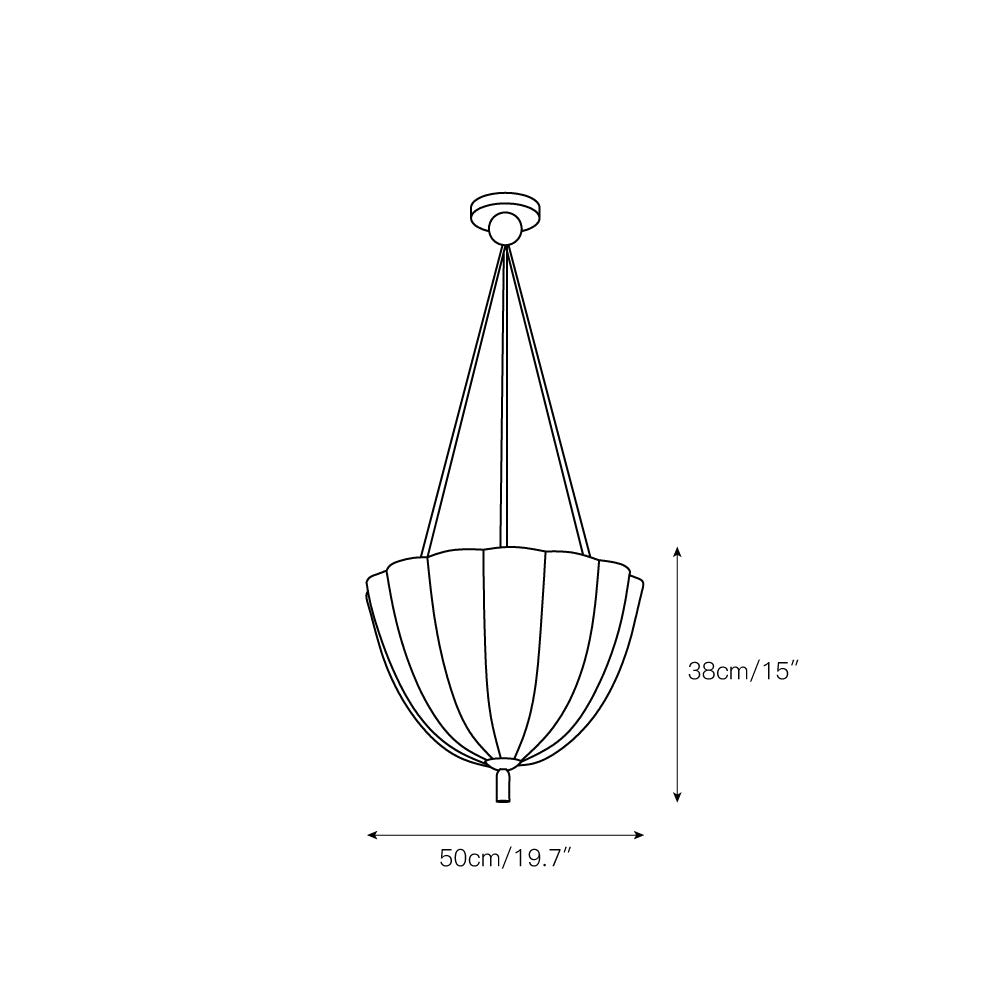 Vavelel Suspension Minimaliste Moderne Laiton Verre - Neutralighting