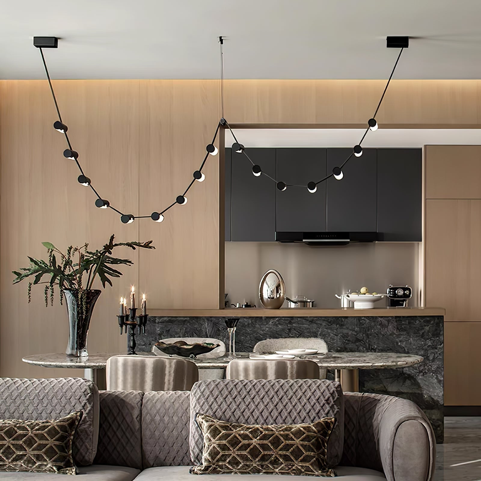 Flexura Modular Track Pendant Light - Blowlighting