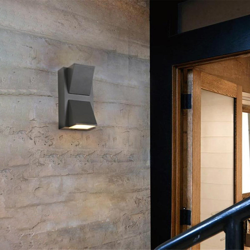 Ray Applique Murale Linéaire Moderne Simple, Métal, LED, Noir, Jardin - Neutralighting