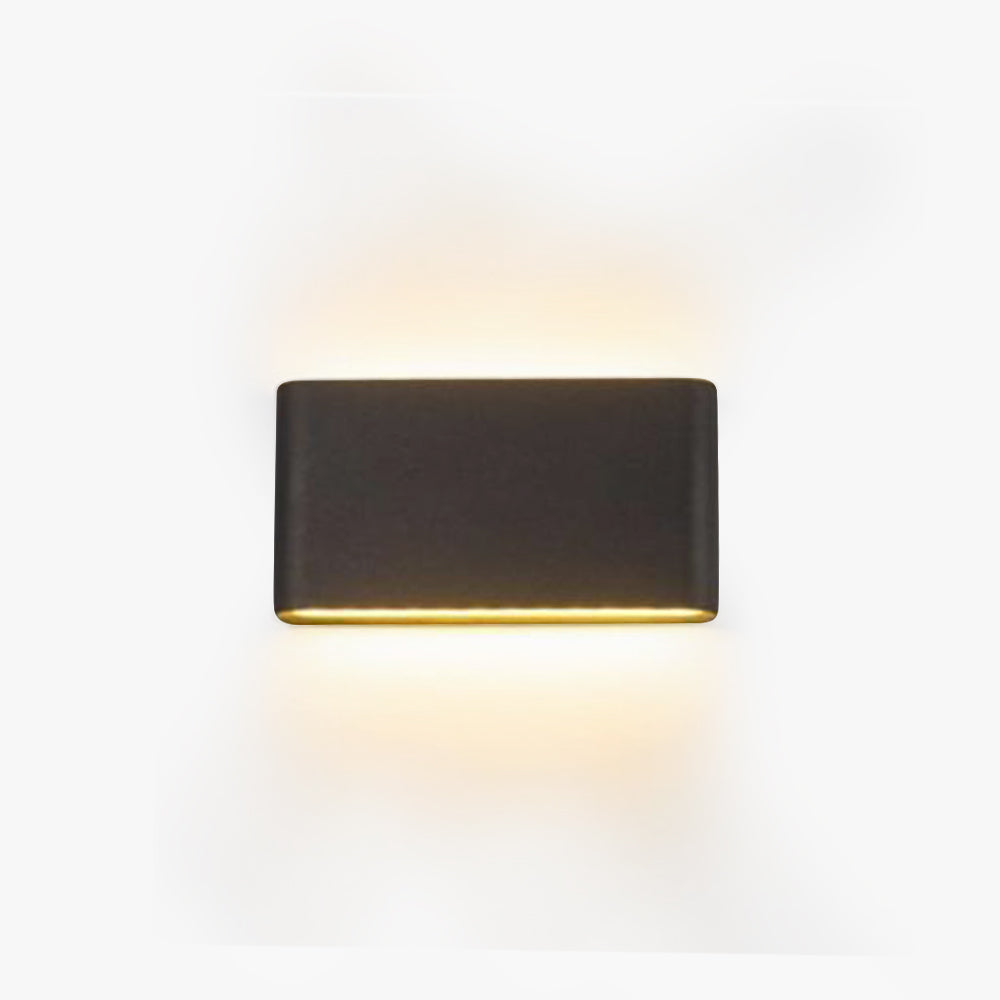 Ray Applique Murale LED Moderne Minimaliste, Noir/Blanc, Cour - Neutralighting