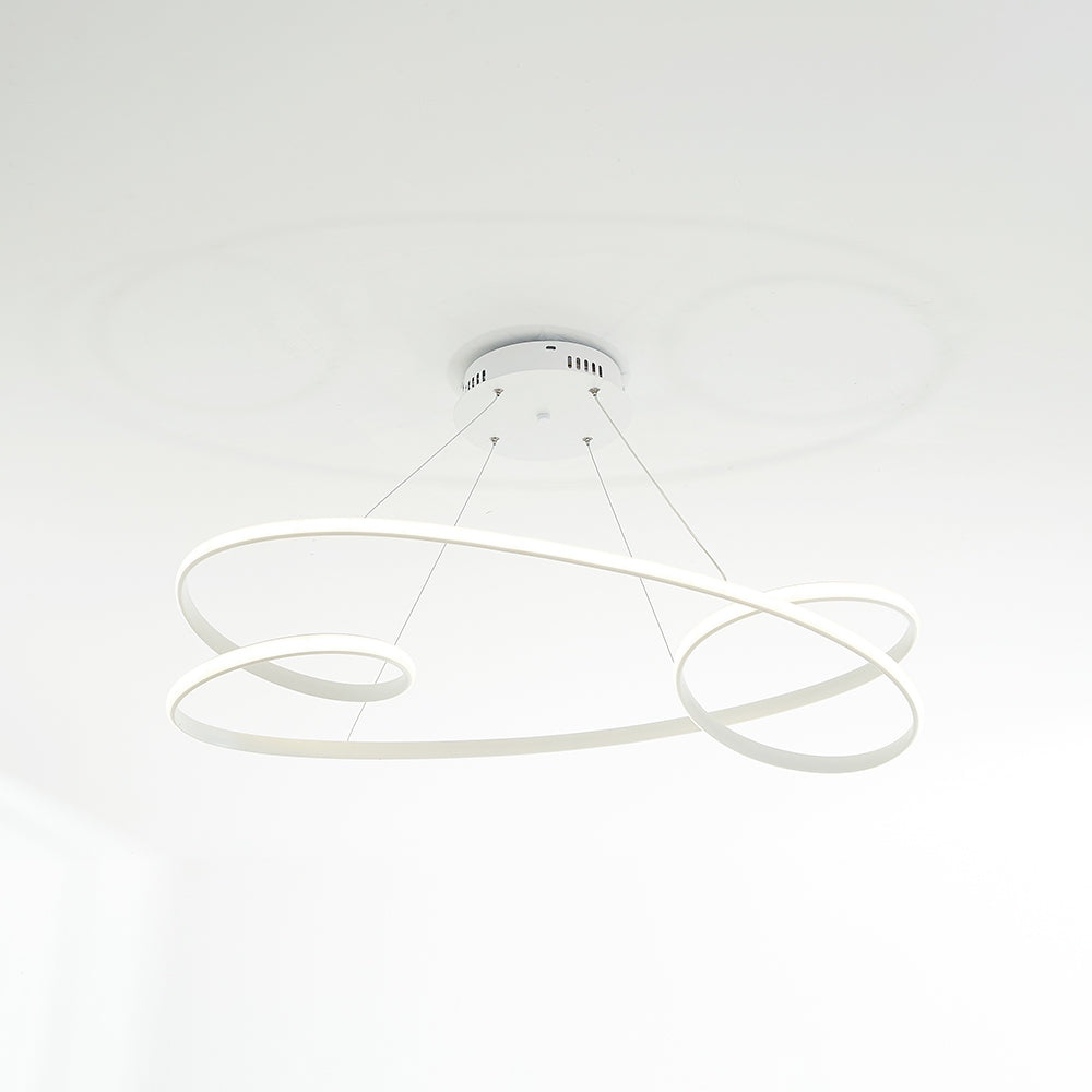 Arisha Luminaires Suspension Papillon LED Moderne Métal Salle à manger - Neutralighting