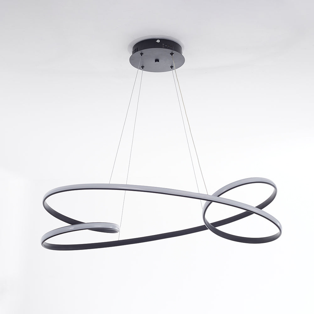Arisha Luminaires Suspension Papillon LED Moderne Métal Salle à manger - Neutralighting