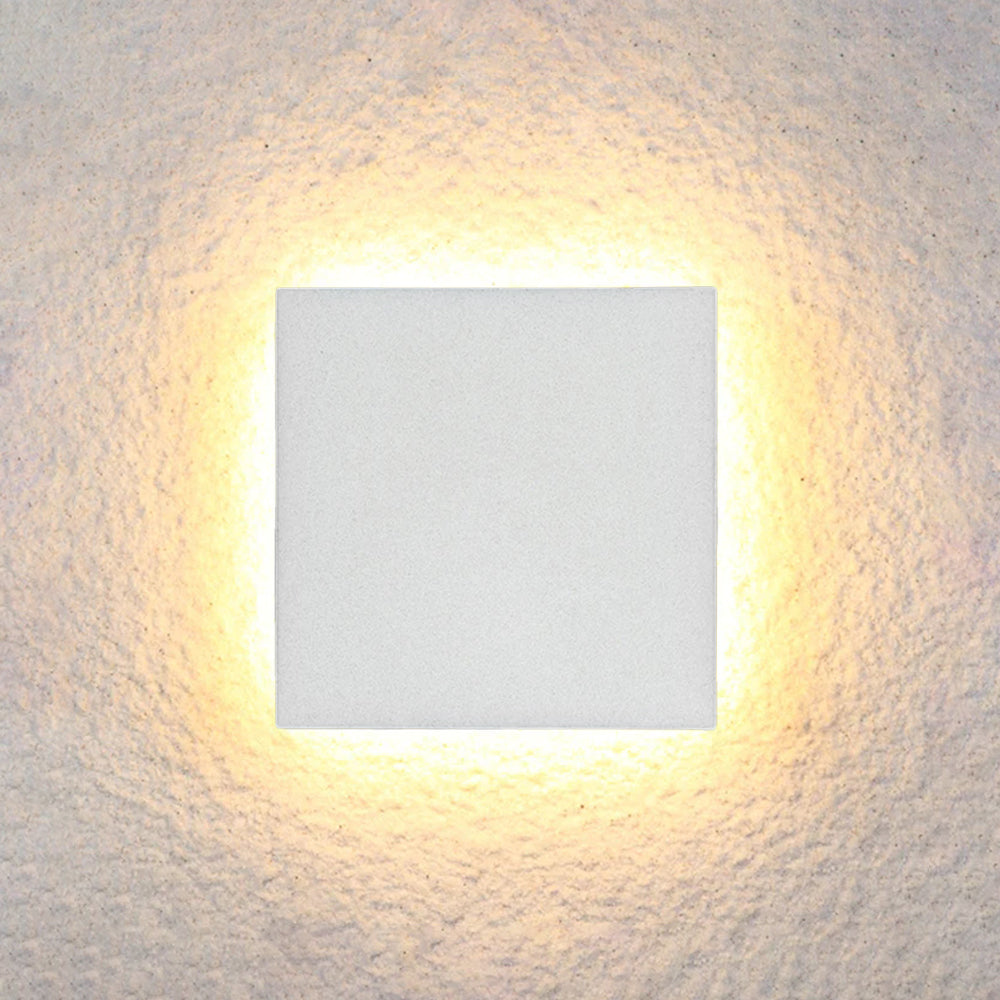 Klyne Applique Murale Rond/Carré Moderne Noir/Blanc. Cour - Neutralighting