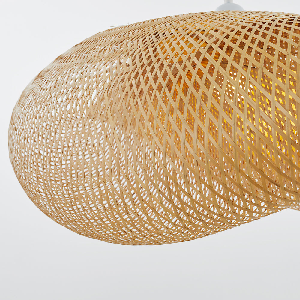 Rinwa Suspension Nuage Bohème. Bambou. Bois. Salon