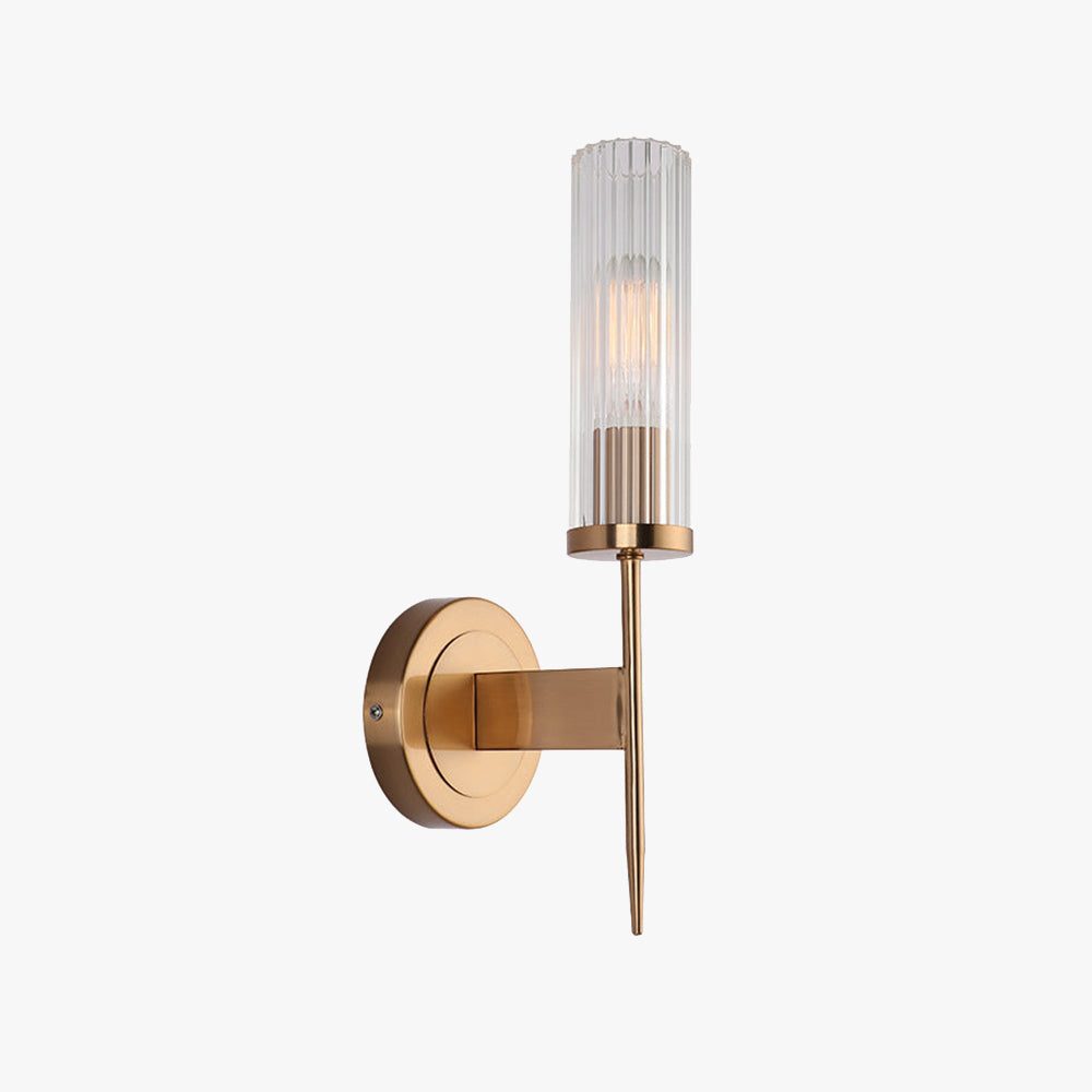 Arisha Applique Murale Led en Verre Postmoderne pour Salon Chambre à Coucher et Chevet - Neutralighting