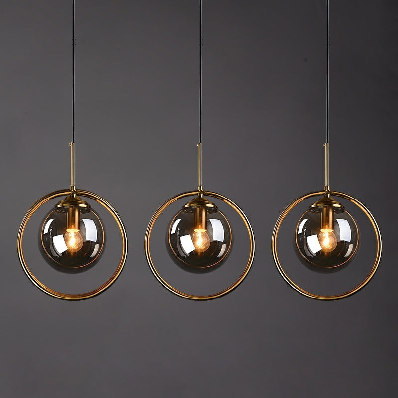 Zoey Luminaires Suspension. Verre & Métal - Neutralighting
